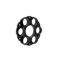 PORTE COURONNE 6 TROUS POUR KIT COMPLET - Couleur : NOIR
