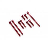 KIT VIS MOTEUR CNC RACING - Couleur : ROUGE 