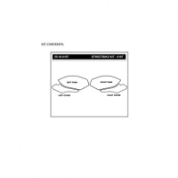 Grips De Reservoir Stompgrip Bmw S 1000 Rr - Couleur : TRANSPARENT