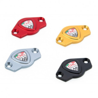 CARTER INSPECTION PHASE AVEC AUTOCOLLANT RESINE CNC RACING - Couleur : ROUGE 