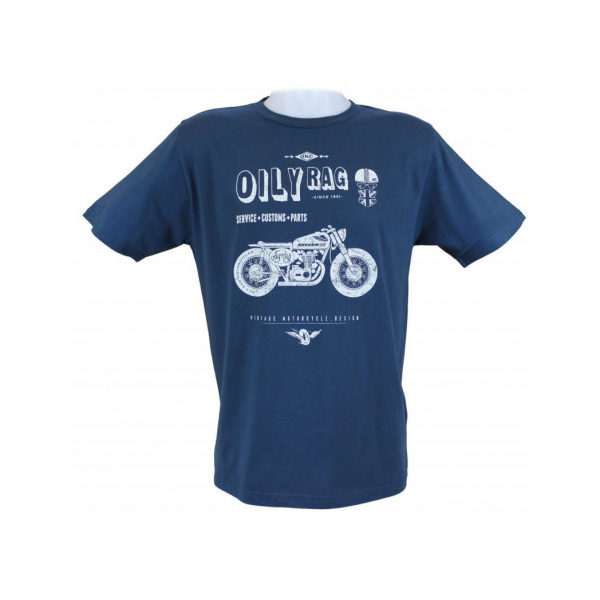 SHED BUILD OILY RAG TEE SHIRT - M