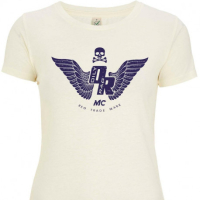 MOTORCYCLE CLUB OILY RAG TEE SHIRT FEMME - Taille : L 