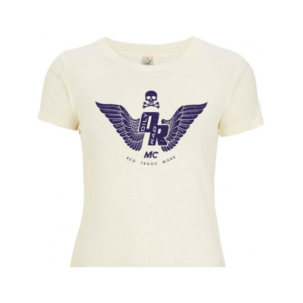 MOTORCYCLE CLUB OILY RAG TEE SHIRT FEMME - Taille : L