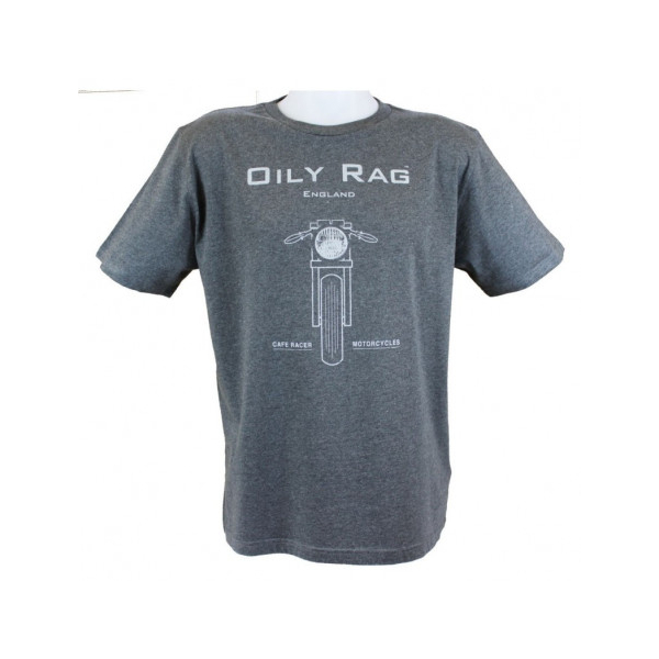 CAFE RACER OILY RAG TEE SHIRT - Taille : M