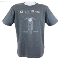 CAFE RACER OILY RAG TEE SHIRT - Taille : L 