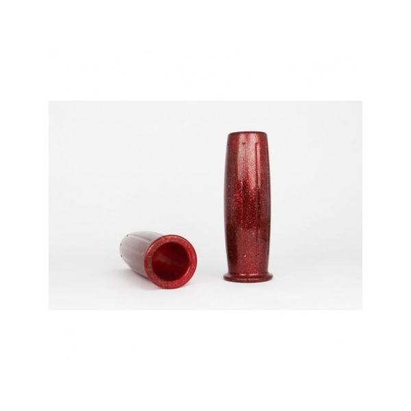 POIGNEES POSH ROUGE METAL FLAKE 1 pouce 25.4mm