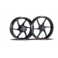 ROUE ARRIERE 17 X 6 MAGNESIUM FORGE CATTIVA OZ SUZUKI GSXR 750 - Couleur : NOIR BRILLANT