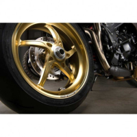 ROUE ARRIERE 17 X 5.5 ALUMINIUM FORGE  POUR VERSION MONOBRAS PIEGA OZ TRIUMPH Sp - Couleur : NOIR MAT 