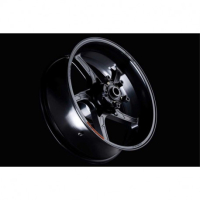 ROUE ARRIERE 17 X 5.5 ALUMINIUM FORGE PIEGA OZ YAMAHA R 6 - Couleur : NOIR MAT 