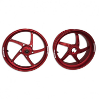 ROUE AVANT 17 X 3.5 ALUMINIUM FORGE PIEGA R POUR PISTE OZ - Couleur : OR