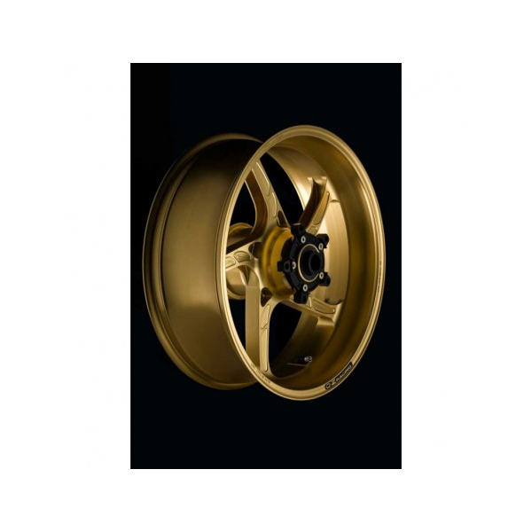 ROUE ARRIERE 17 X 5.5 ALUMINIUM FORGE PIEGA R POUR PISTE OZ YAMAHA R 6 - Couleur : TITANE MAT