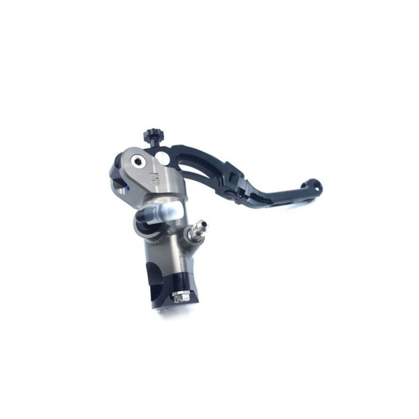 MAITRE CYLINDRE DE FREIN 19X18 CNC AVEC LEVIER REPLIABLE - Couleur : OR