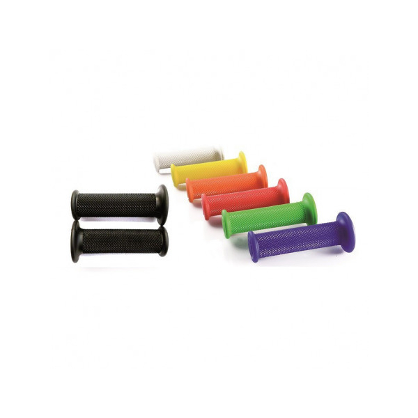 PAIRE POIGNEE RACING - Couleur : JAUNE