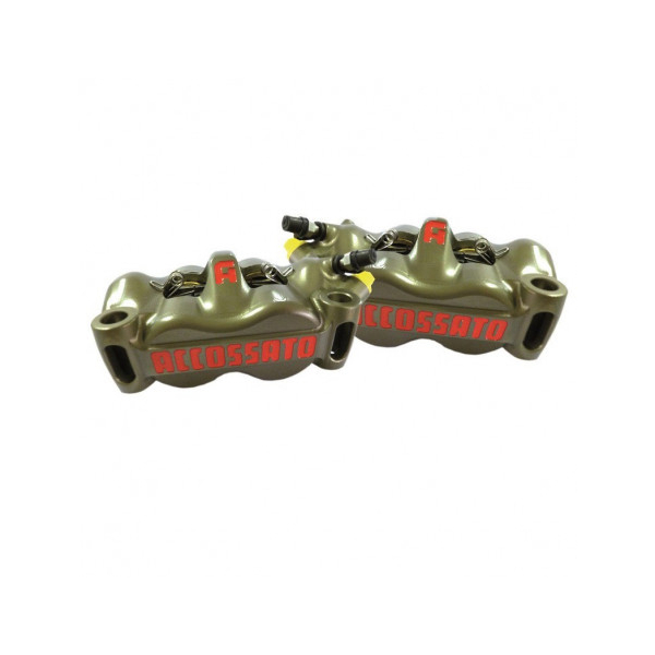 ETRIER CNC MONOBLOC PISTONS TITANE ENTRAXE 100