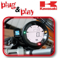 KAWASAKI K1 indicateur de rapport engagé plug and play