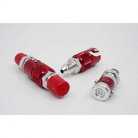 RACCORDS RAPIDES DE FREIN aluminium - Couleur : ROUGE