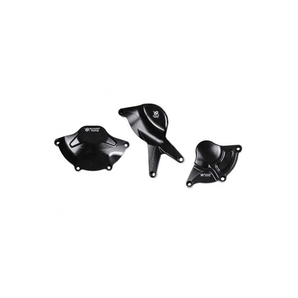 SUZUKI GSXR 1000 KIT PROTECTION CARTER COTE GAUCHE ET DROIT ALU TAILLE MASSE BON - Couleur : OR