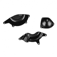 TRIUMPH STREET TRIPLE 765 KIT PROTECTION CARTER COTE GAUCHE ET DROIT ALU TAILLE - Couleur : NOIR