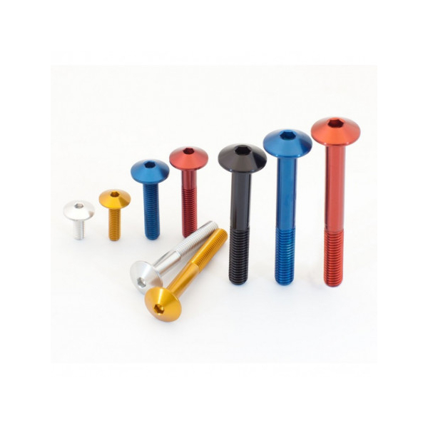 VIS ERGAL TCBEI - Couleur : Rouge, Diamètre : Diamètre M6, Longueur : Longeur 50