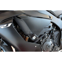 YAMAHA R1 KIT DEFENDER EVOTECH NEW DESIGN - Couleur : NOIR