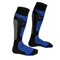 PAIRE DE CHAUSSETTES MOTO - Couleur : BLEU, Taille : 39/42 