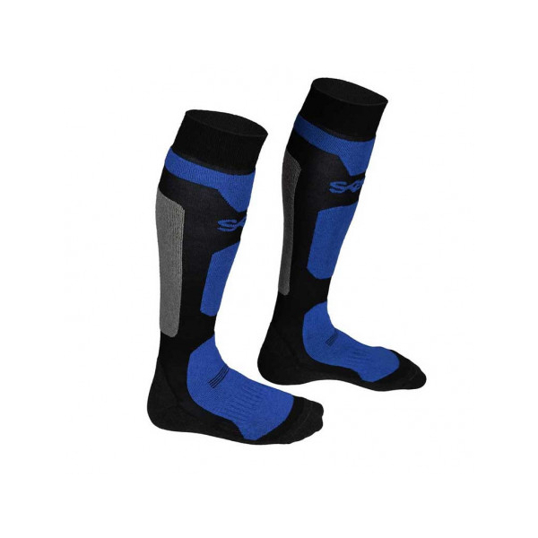 PAIRE DE CHAUSSETTES MOTO - Couleur : BLEU, Taille : 39/42