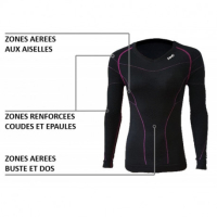 TEE-SHIRT SKEED MUGELLO FEMME MOTO - Taille : L/XL