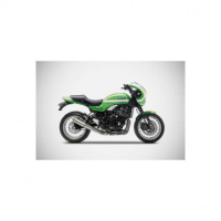 Ligne complète d'échappement inox racing 4 en 1 Kawasaki z900rs Zard