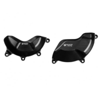 DUCATI PANIGALE V4 KIT PROTECTION CARTER COTE GAUCHE ET DROIT ALU TAILLE MASSE B - Couleur : NOIR 