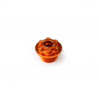 ECROU ALUMINIUM AXE DE ROUE AVANT COLONNE DE DIRECTION HUSQVARNA KTM EVOTECH - Couleur : ROUGE