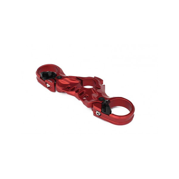 DUCATI PANIGALE 1199/1299 TE FOURCHE SUPERIEUR NOUVEAU DESIGN EVOTECH -fourche o - Couleur 1 : ROUGE