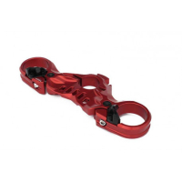 DUCATI PANIGALE 1199/1299 TE FOURCHE SUPERIEUR NOUVEAU DESIGN EVOTECH -fourche o - Couleur 1 : SILVER