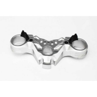 DUCATI PANIGALE 1199/1299 TE FOURCHE SUPERIEUR NOUVEAU DESIGN EVOTECH -fourche o - Couleur 1 : SILVER