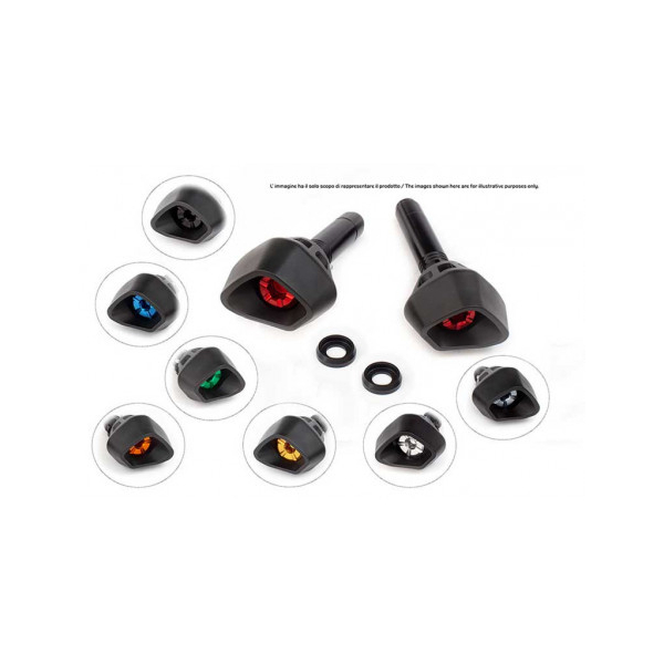TRIUMPH SPEED TRIPLE RS KIT DEFENDER EVOTECH NEW DESIGN - Couleur : SILVER