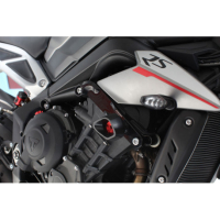 TRIUMPH STREET TRIPLE 675 / 765 KIT STREET DEFENDER EVOTECH NEW DESIGN - Couleur : SILVER