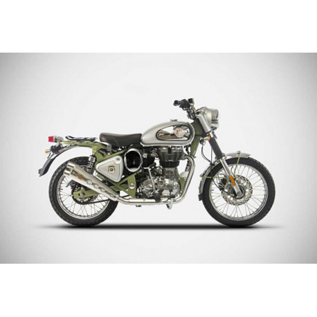 Petite Douille De Silencieux Pour Royal Enfield Bullet - Noir - Fabriqué En Inde