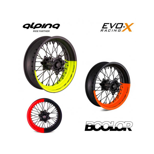 ROUE AR A RAYONS TUBELESS 5,5 X 17 PACK Bicolor