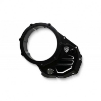 CARTER EMBRAYAGE TRANSPARENT CNC RACING HYPERMOTARD 950 - Couleur 2 : NOIR