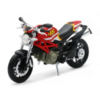 Miniature moto Ducati Monster 796 Rossi Edition 1/12 