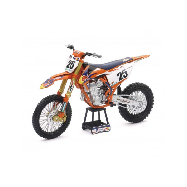 Miniature moto KTM 450 SXF MUSQUIN 1/10