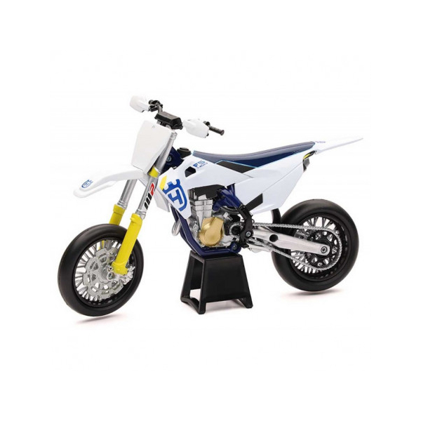 Miniature moto Husqvarna FS450 Supermotard 1/12