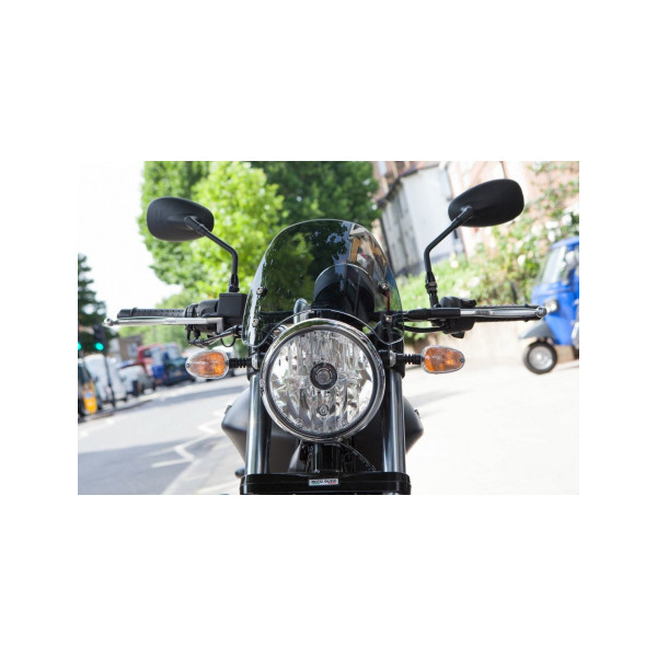 Bulle Dart Classic Moto Guzzi V9 Bobber et Roamer - Couleur : FUMEE