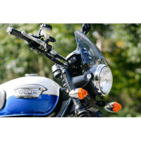 Bulle Dart Classic Triumph Scrambler refroidissement air - Couleur : FUMEE