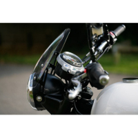 Bulle Dart Classic Triumph Scrambler refroidissement air - Couleur : NOIR