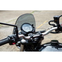 Bulle Dart Classic Triumph Street Scrambler - Couleur : TRANSPARENTE