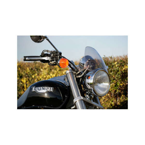 Bulle Dart Classic Triumph America et Speedmaster grands phares - Couleur : TRANSPARENTE