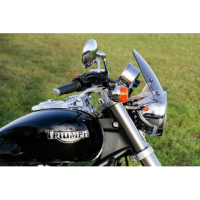 Bulle Dart Classic Triumph America et Speedmaster grands phares - Couleur : NOIR