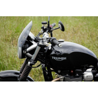 Bulle Dart Classic Triumph Street Twin - Couleur : FUMEE