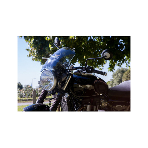 Bulle Dart Marlin Triumph Street Twin - Couleur : TRANSPARENTE