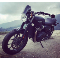 Bulle Dart Piranha Triumph Street Twin